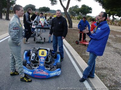 01/03/2009 : 1ère manche Championnat Régional PACAC au Paul Ricard (photos Laurent Garcia Doy) 2009 — karting