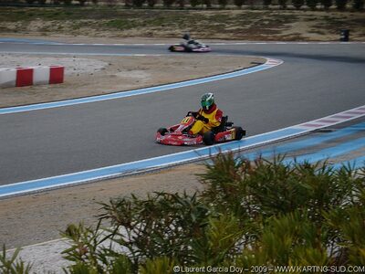 01/03/2009 : 1ère manche Championnat Régional PACAC au Paul Ricard (photos Laurent Garcia Doy) 2009 — karting