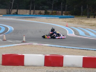 01/03/2009 : 1ère manche Championnat Régional PACAC au Paul Ricard (photos Laurent Garcia Doy) 2009 — karting