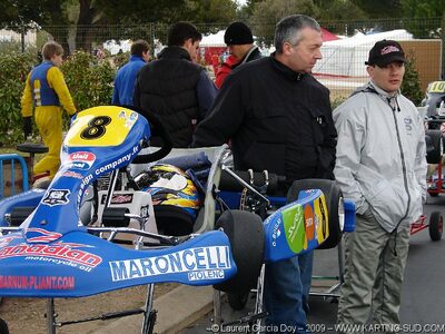 01/03/2009 : 1ère manche Championnat Régional PACAC au Paul Ricard (photos Laurent Garcia Doy) 2009 — karting