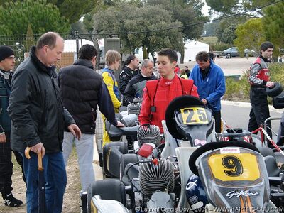 01/03/2009 : 1ère manche Championnat Régional PACAC au Paul Ricard (photos Laurent Garcia Doy) 2009 — karting
