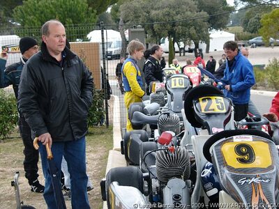 01/03/2009 : 1ère manche Championnat Régional PACAC au Paul Ricard (photos Laurent Garcia Doy) 2009 — karting