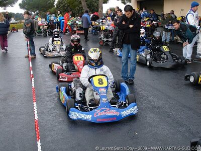 01/03/2009 : 1ère manche Championnat Régional PACAC au Paul Ricard (photos Laurent Garcia Doy) 2009 — karting