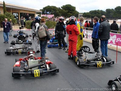 01/03/2009 : 1ère manche Championnat Régional PACAC au Paul Ricard (photos Laurent Garcia Doy) 2009 — karting