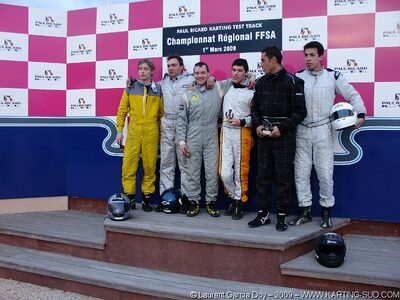01/03/2009 : 1ère manche Championnat Régional PACAC au Paul Ricard (photos Laurent Garcia Doy) 2009 — karting