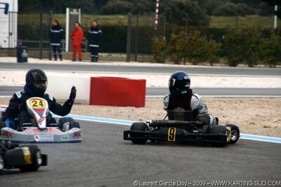 01/03/2009 : 1ère manche Championnat Régional PACAC au Paul Ricard (photos Laurent Garcia Doy) 2009 — karting