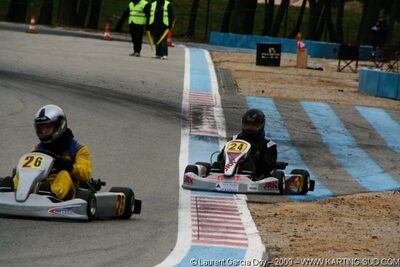 01/03/2009 : 1ère manche Championnat Régional PACAC au Paul Ricard (photos Laurent Garcia Doy) 2009 — karting