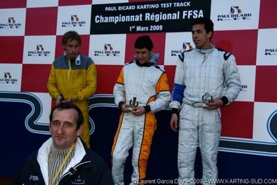 01/03/2009 : 1ère manche Championnat Régional PACAC au Paul Ricard (photos Laurent Garcia Doy) 2009 — karting