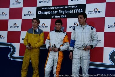 01/03/2009 : 1ère manche Championnat Régional PACAC au Paul Ricard (photos Laurent Garcia Doy) 2009 — karting