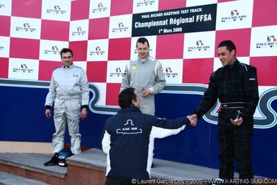 01/03/2009 : 1ère manche Championnat Régional PACAC au Paul Ricard (photos Laurent Garcia Doy) 2009 — karting
