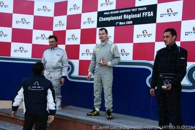 01/03/2009 : 1ère manche Championnat Régional PACAC au Paul Ricard (photos Laurent Garcia Doy) 2009 — karting