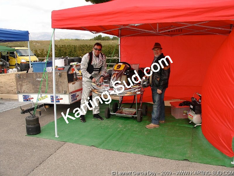01/03/2009 : 1ère manche Championnat Régional PACAC au Paul Ricard (photos Laurent Garcia Doy) 2009 — karting