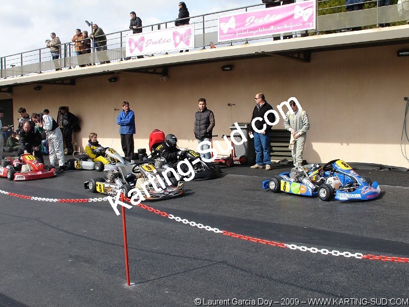 01/03/2009 : 1ère manche Championnat Régional PACAC au Paul Ricard (photos Laurent Garcia Doy) 2009 — karting
