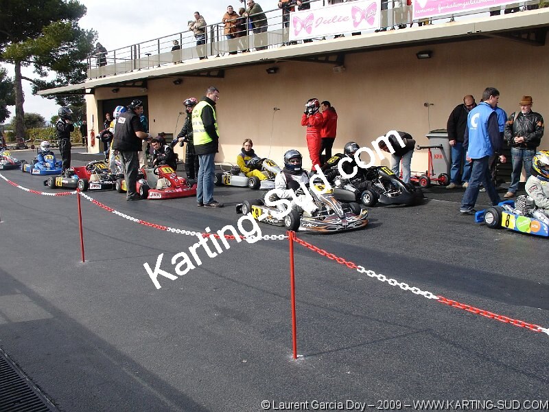 01/03/2009 : 1ère manche Championnat Régional PACAC au Paul Ricard (photos Laurent Garcia Doy) 2009 — karting
