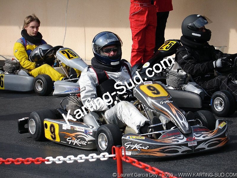 01/03/2009 : 1ère manche Championnat Régional PACAC au Paul Ricard (photos Laurent Garcia Doy) 2009 — karting