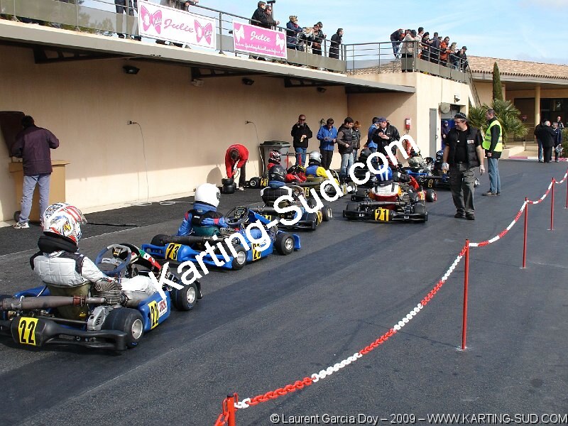 01/03/2009 : 1ère manche Championnat Régional PACAC au Paul Ricard (photos Laurent Garcia Doy) 2009 — karting