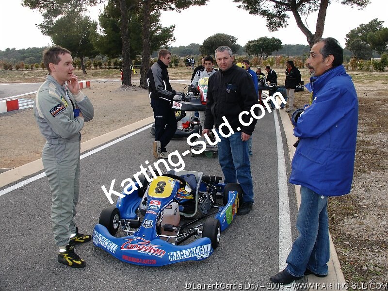 01/03/2009 : 1ère manche Championnat Régional PACAC au Paul Ricard (photos Laurent Garcia Doy) 2009 — karting