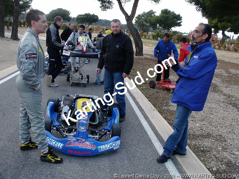 01/03/2009 : 1ère manche Championnat Régional PACAC au Paul Ricard (photos Laurent Garcia Doy) 2009 — karting