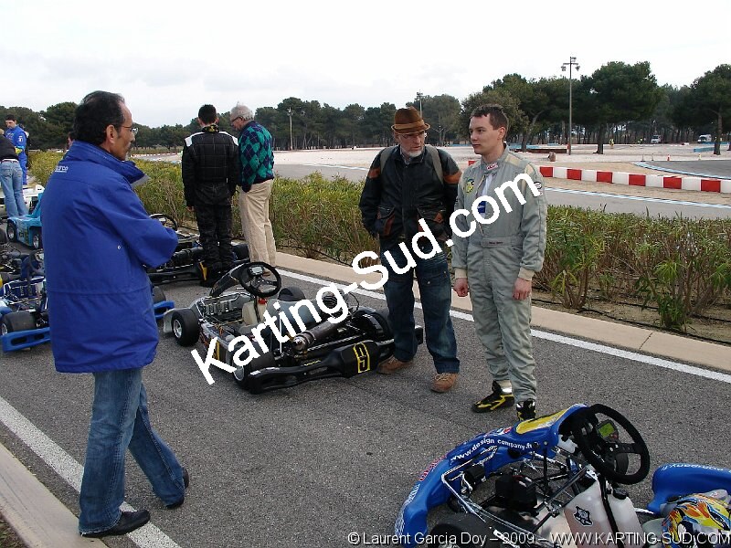 01/03/2009 : 1ère manche Championnat Régional PACAC au Paul Ricard (photos Laurent Garcia Doy) 2009 — karting