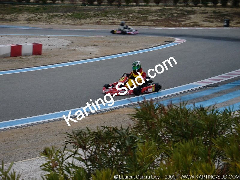 01/03/2009 : 1ère manche Championnat Régional PACAC au Paul Ricard (photos Laurent Garcia Doy) 2009 — karting