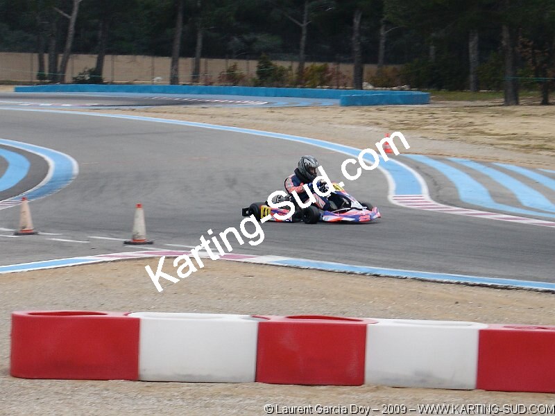 01/03/2009 : 1ère manche Championnat Régional PACAC au Paul Ricard (photos Laurent Garcia Doy) 2009 — karting