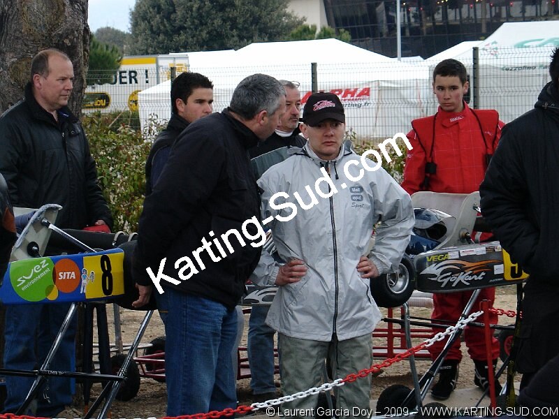 01/03/2009 : 1ère manche Championnat Régional PACAC au Paul Ricard (photos Laurent Garcia Doy) 2009 — karting