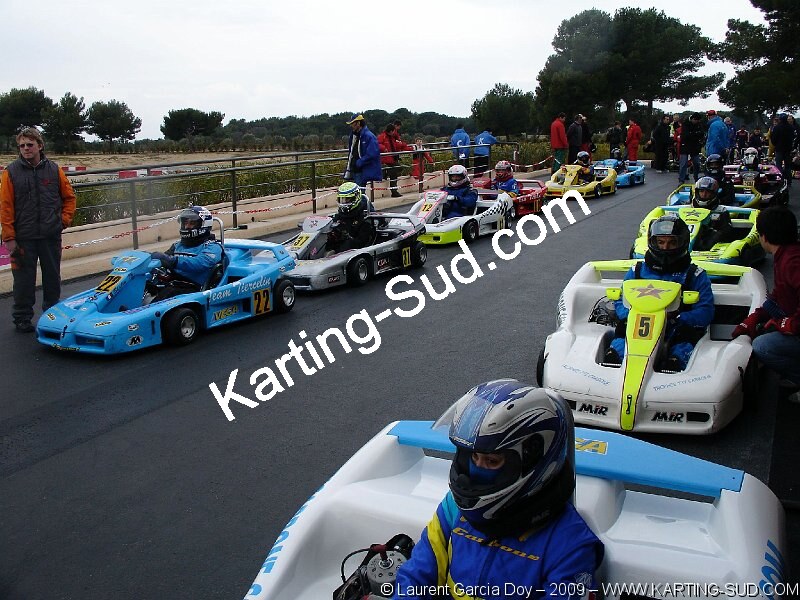 01/03/2009 : 1ère manche Championnat Régional PACAC au Paul Ricard (photos Laurent Garcia Doy) 2009 — karting