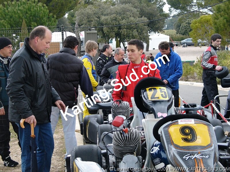 01/03/2009 : 1ère manche Championnat Régional PACAC au Paul Ricard (photos Laurent Garcia Doy) 2009 — karting