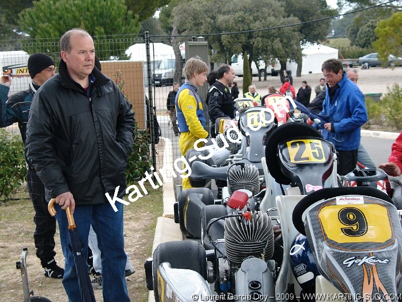 01/03/2009 : 1ère manche Championnat Régional PACAC au Paul Ricard (photos Laurent Garcia Doy) 2009 — karting