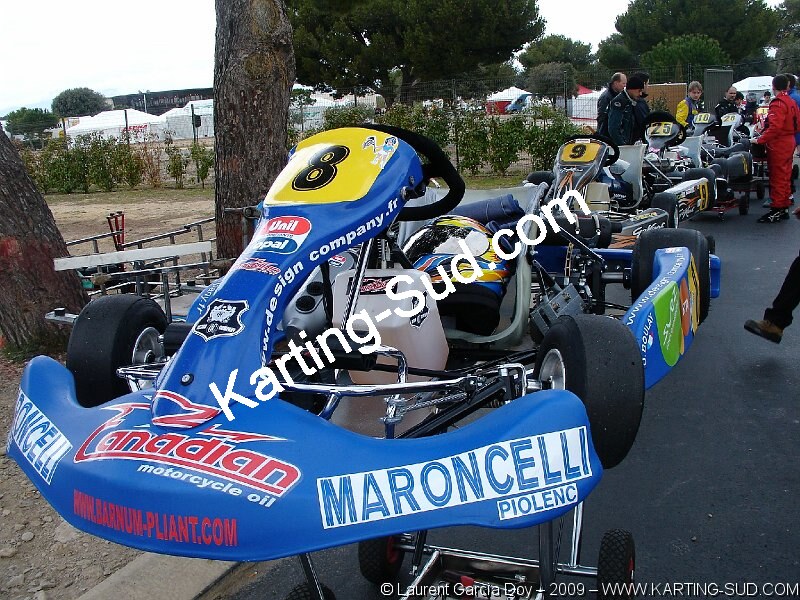 01/03/2009 : 1ère manche Championnat Régional PACAC au Paul Ricard (photos Laurent Garcia Doy) 2009 — karting