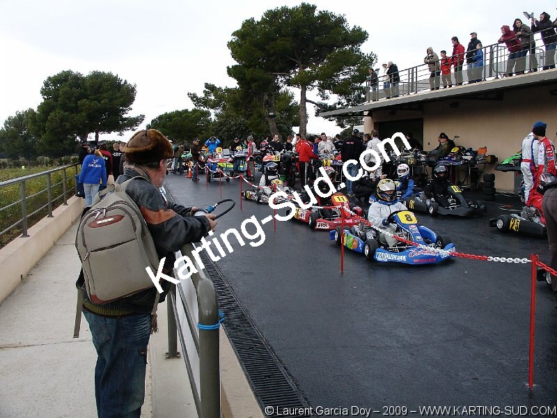 01/03/2009 : 1ère manche Championnat Régional PACAC au Paul Ricard (photos Laurent Garcia Doy) 2009 — karting