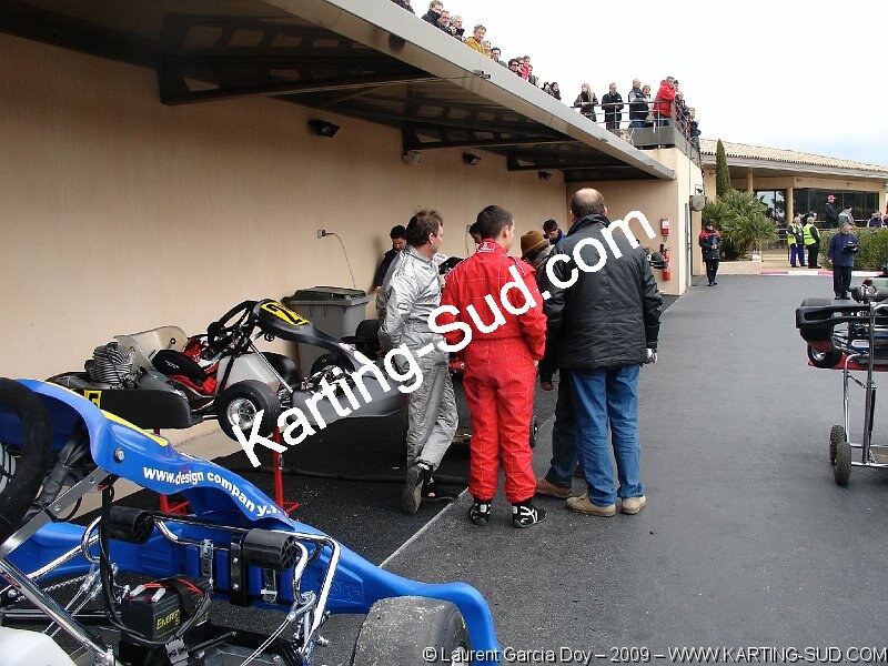 01/03/2009 : 1ère manche Championnat Régional PACAC au Paul Ricard (photos Laurent Garcia Doy) 2009 — karting