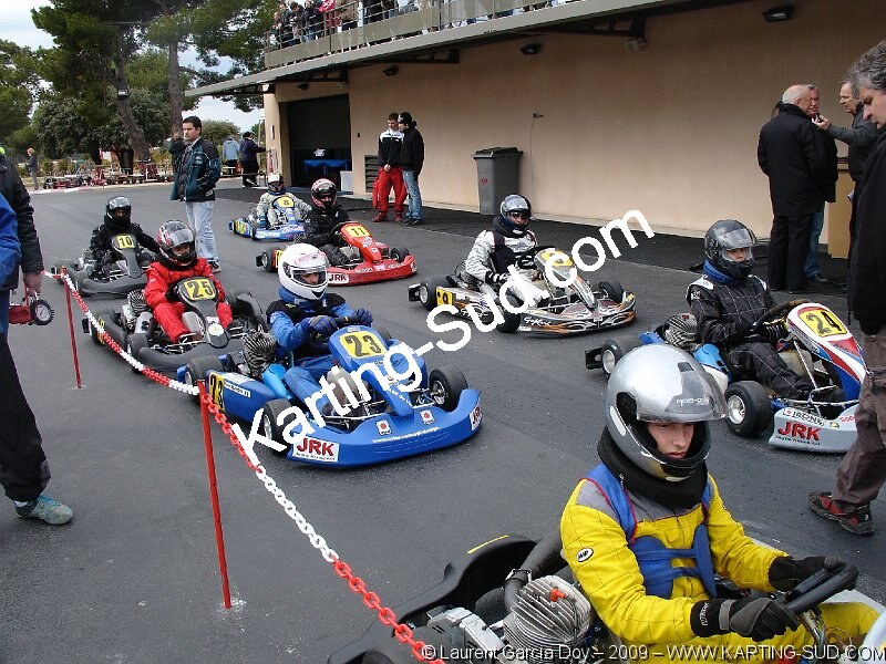 01/03/2009 : 1ère manche Championnat Régional PACAC au Paul Ricard (photos Laurent Garcia Doy) 2009 — karting