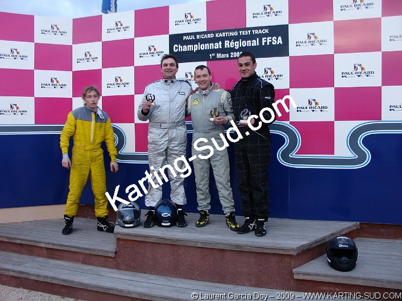 01/03/2009 : 1ère manche Championnat Régional PACAC au Paul Ricard (photos Laurent Garcia Doy) 2009 — karting