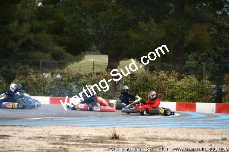 01/03/2009 : 1ère manche Championnat Régional PACAC au Paul Ricard (photos Laurent Garcia Doy) 2009 — karting