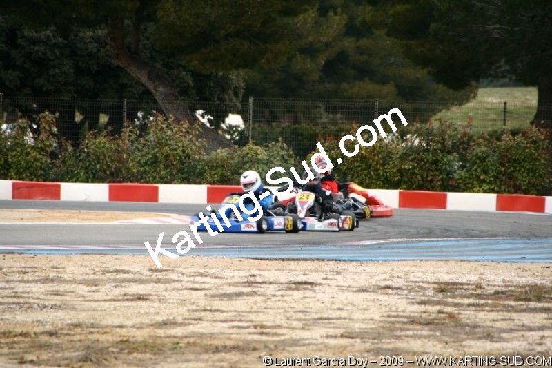 01/03/2009 : 1ère manche Championnat Régional PACAC au Paul Ricard (photos Laurent Garcia Doy) 2009 — karting