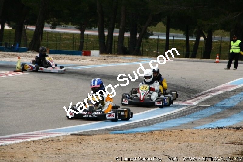 01/03/2009 : 1ère manche Championnat Régional PACAC au Paul Ricard (photos Laurent Garcia Doy) 2009 — karting