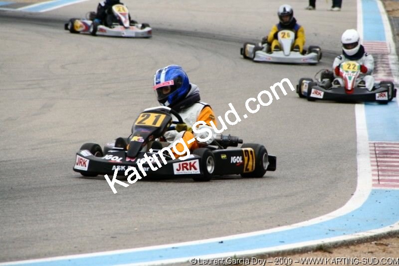 01/03/2009 : 1ère manche Championnat Régional PACAC au Paul Ricard (photos Laurent Garcia Doy) 2009 — karting