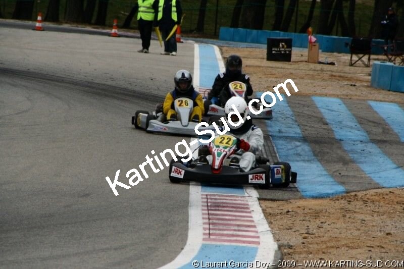 01/03/2009 : 1ère manche Championnat Régional PACAC au Paul Ricard (photos Laurent Garcia Doy) 2009 — karting