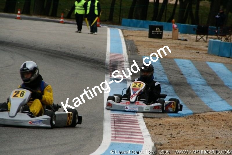01/03/2009 : 1ère manche Championnat Régional PACAC au Paul Ricard (photos Laurent Garcia Doy) 2009 — karting