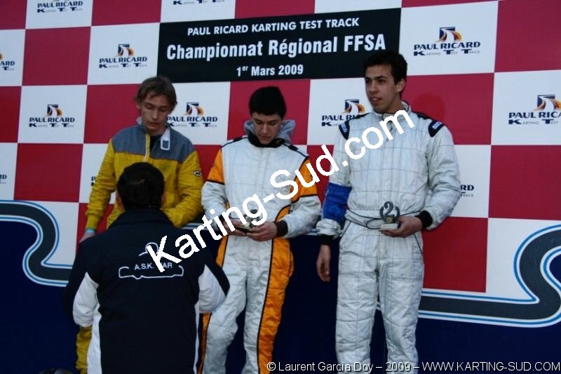 01/03/2009 : 1ère manche Championnat Régional PACAC au Paul Ricard (photos Laurent Garcia Doy) 2009 — karting