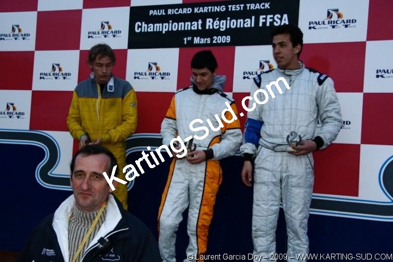 01/03/2009 : 1ère manche Championnat Régional PACAC au Paul Ricard (photos Laurent Garcia Doy) 2009 — karting