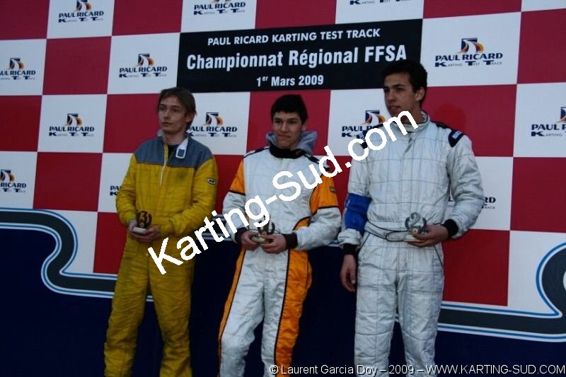 01/03/2009 : 1ère manche Championnat Régional PACAC au Paul Ricard (photos Laurent Garcia Doy) 2009 — karting