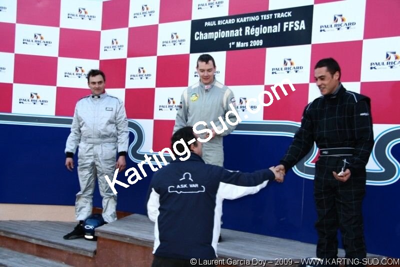 01/03/2009 : 1ère manche Championnat Régional PACAC au Paul Ricard (photos Laurent Garcia Doy) 2009 — karting