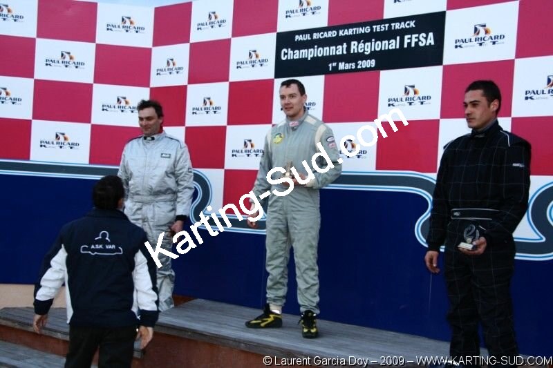 01/03/2009 : 1ère manche Championnat Régional PACAC au Paul Ricard (photos Laurent Garcia Doy) 2009 — karting
