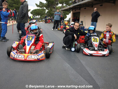 01/03/2009 : 1ère manche Championnat Régional PACAC au Paul Ricard (photos Benjamin Larue) 2009 — karting