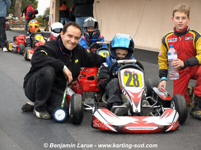01/03/2009 : 1ère manche Championnat Régional PACAC au Paul Ricard (photos Benjamin Larue) 2009 — karting