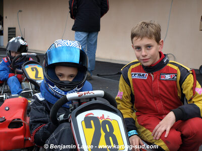 01/03/2009 : 1ère manche Championnat Régional PACAC au Paul Ricard (photos Benjamin Larue) 2009 — karting
