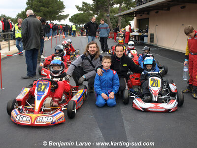 01/03/2009 : 1ère manche Championnat Régional PACAC au Paul Ricard (photos Benjamin Larue) 2009 — karting