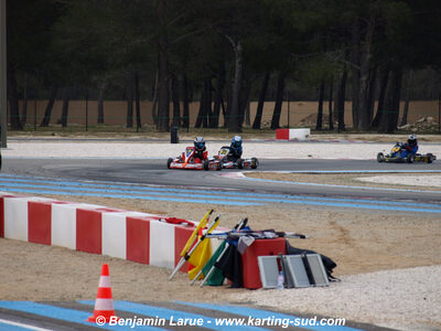 01/03/2009 : 1ère manche Championnat Régional PACAC au Paul Ricard (photos Benjamin Larue) 2009 — karting